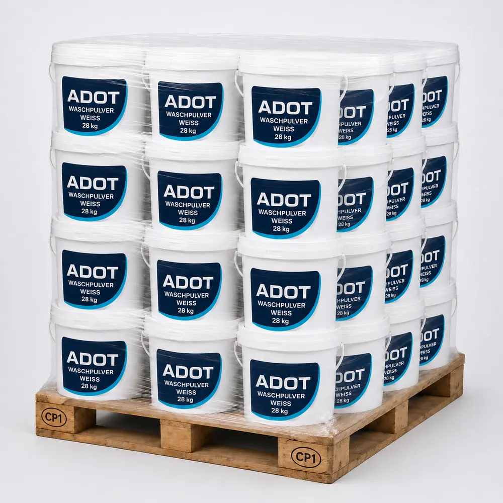 ADOT Washing Powder White, wiadra 28 kg na palecie CP1